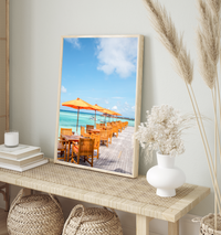 Wooden Deck Pier | Art Print