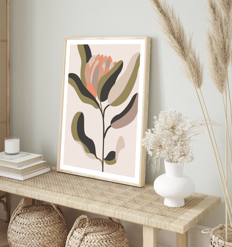 Graphic Protea | Art Print