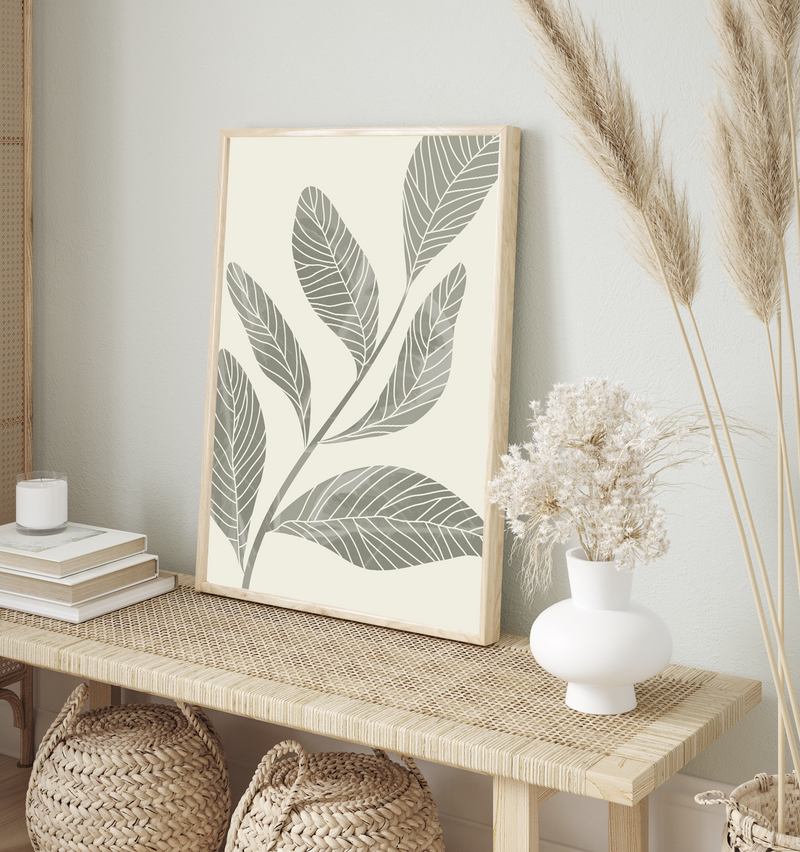 Vintage Foliage III | Art Print