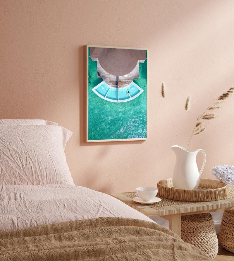 Luxury Hotel | Maldives | Art Print