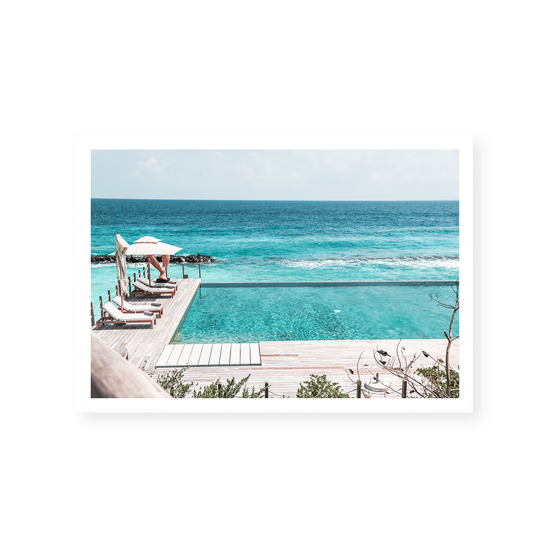 Tropical Pool | Art Print