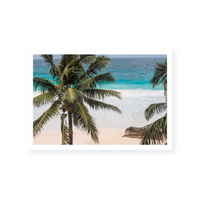 Palm Trees By The Beach | Art Print