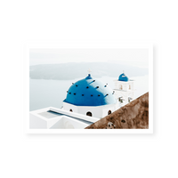 Santorini Blues | Art Print