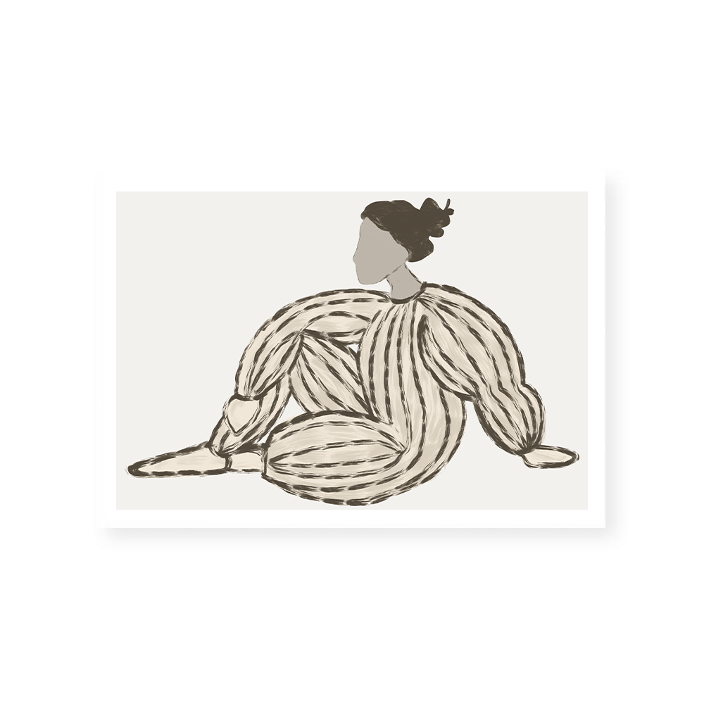 Lagom Women | B&W | Art Print