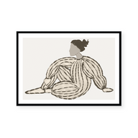 Lagom Women | B&W | Art Print