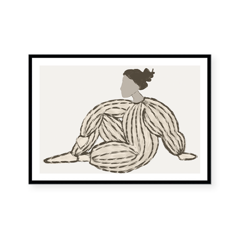 Lagom Women | B&W | Art Print