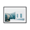 Blue Windows In Greece | Art Print