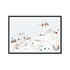 Village of Oia in Santorini | Art Print