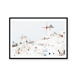 Village of Oia in Santorini | Art Print