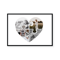 Custom Love Puzzle | Art Print