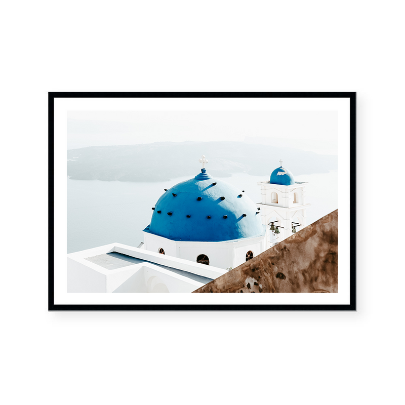 Santorini Blues | Art Print