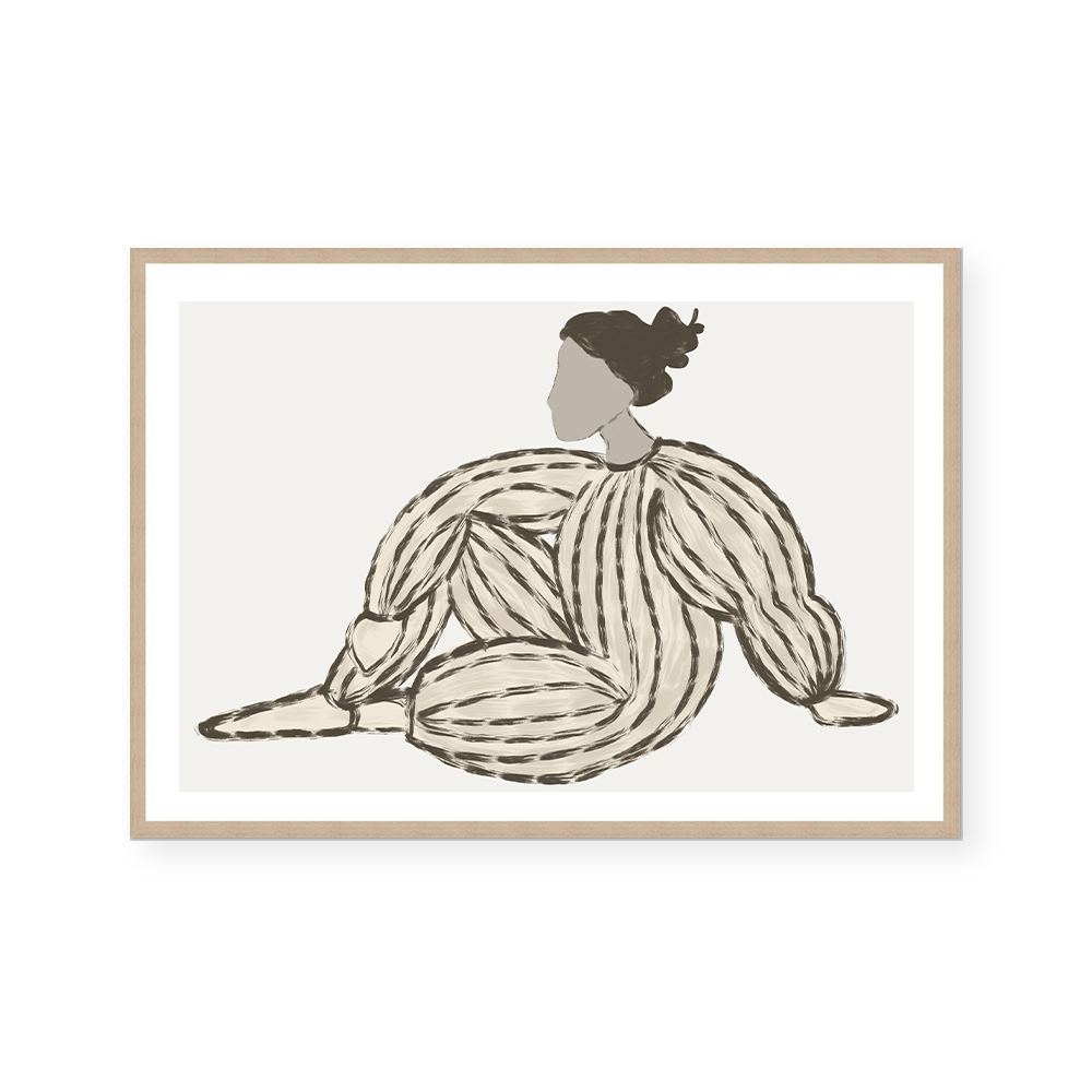 Lagom Women | B&W | Art Print