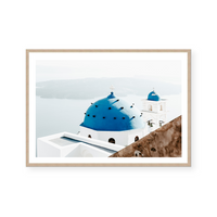 Santorini Blues | Art Print