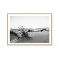 Sunset At Sardinia | B&W | Art Print