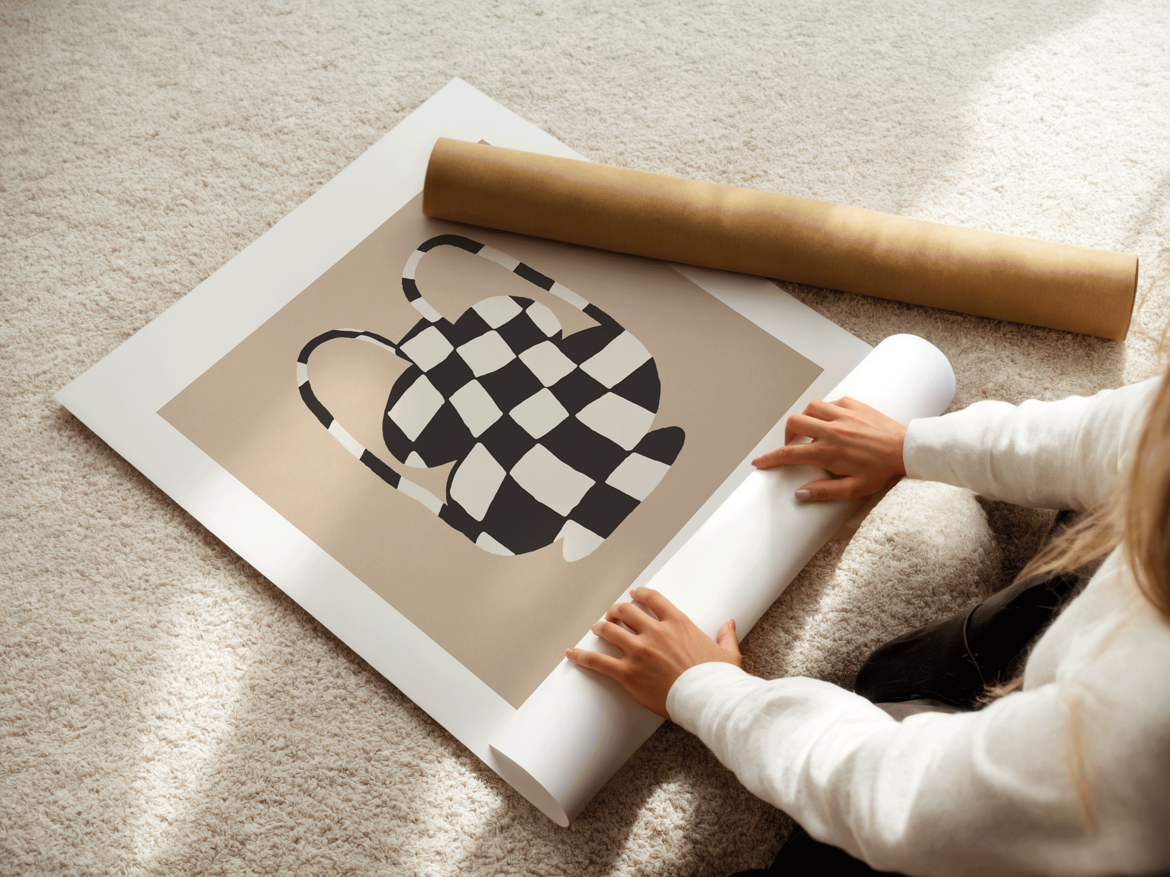 Galerie D'Art I | Art Print