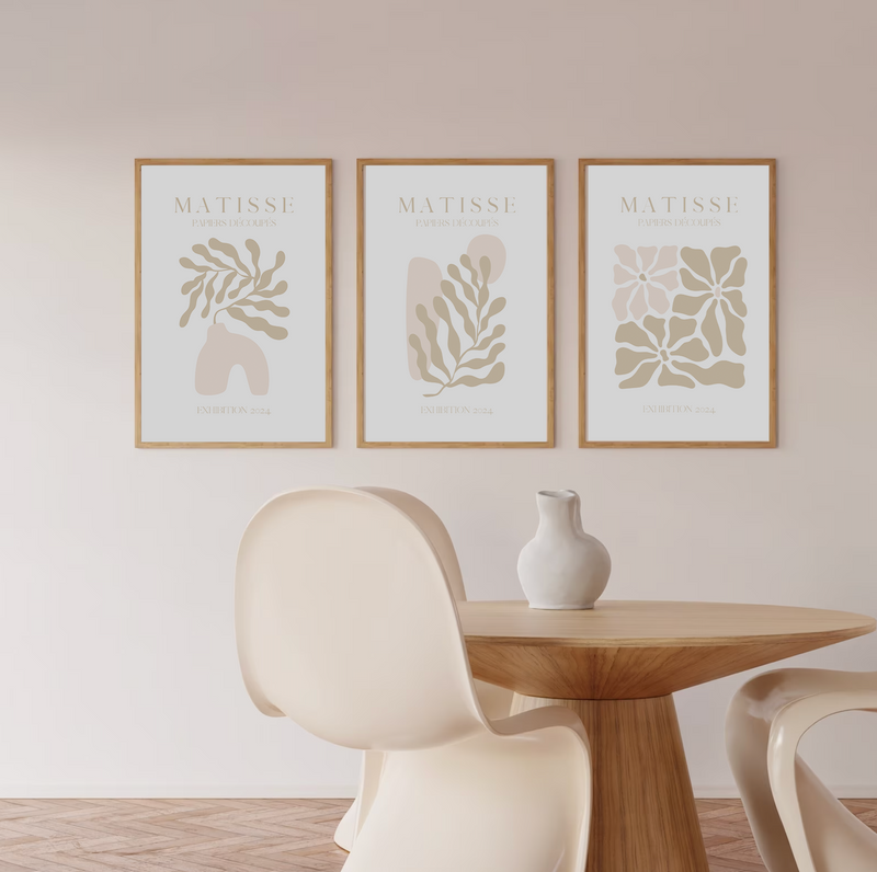 Neutral Matisse IV | Art Print