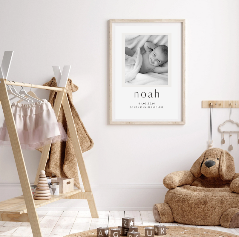 Custom Baby Birth | Art Print