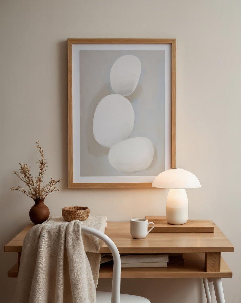 Painted Pebbles III | Art Print