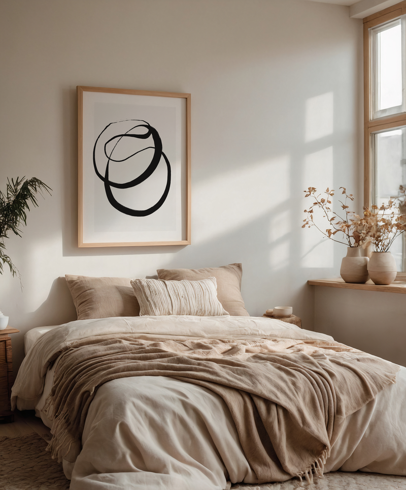 Soft Neutral V | Art Print