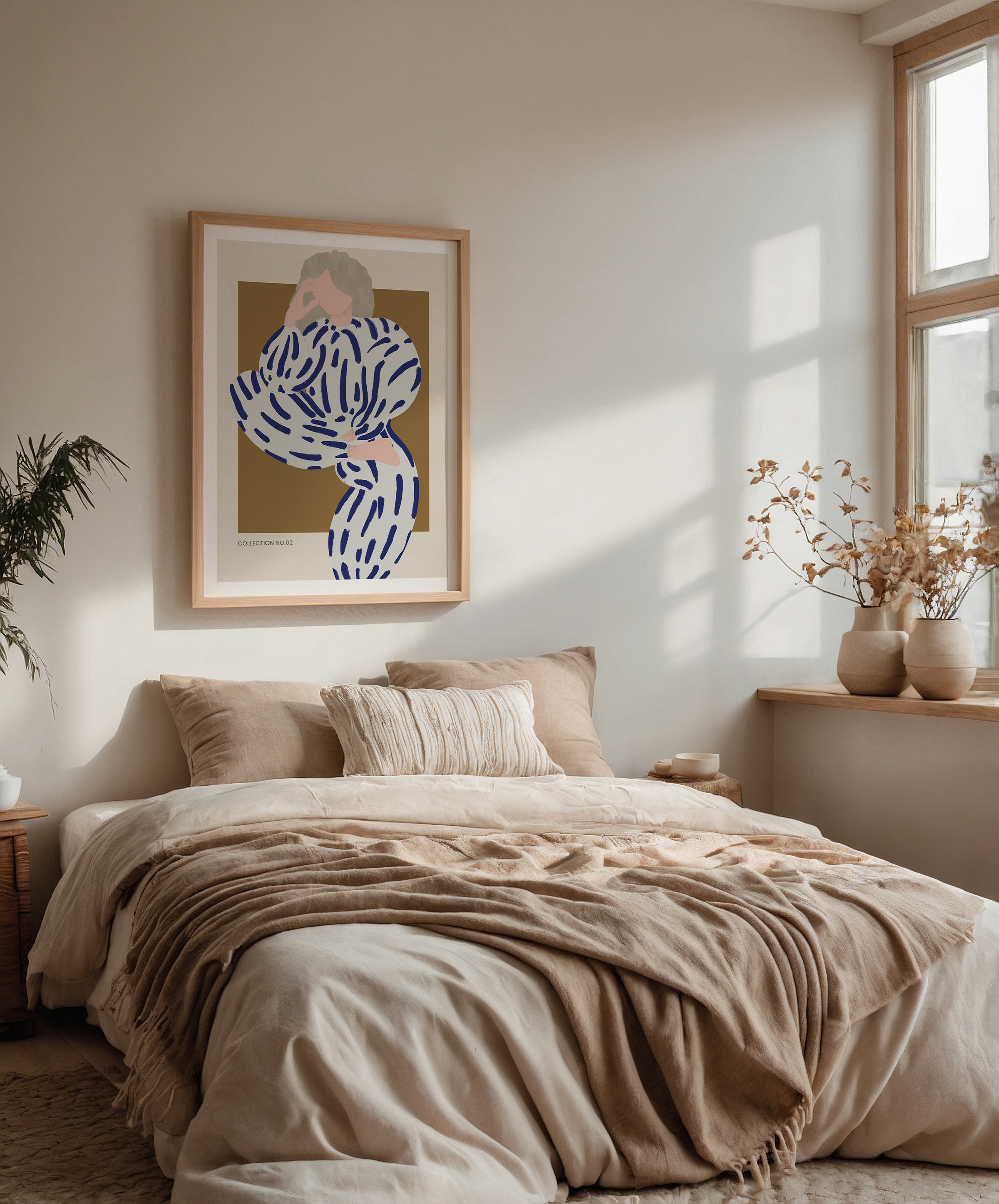 Lagom Women | Blue | Art Print