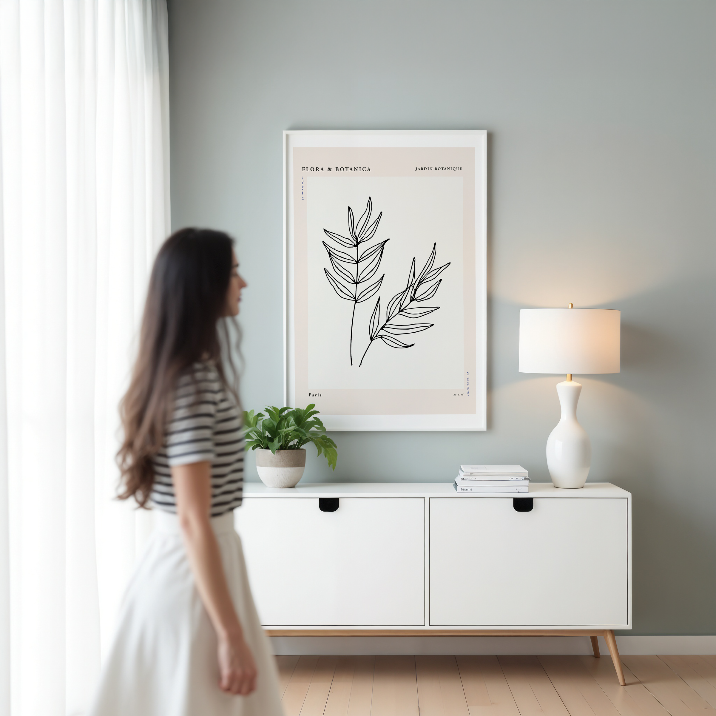 Botanic Outline II | Art Print
