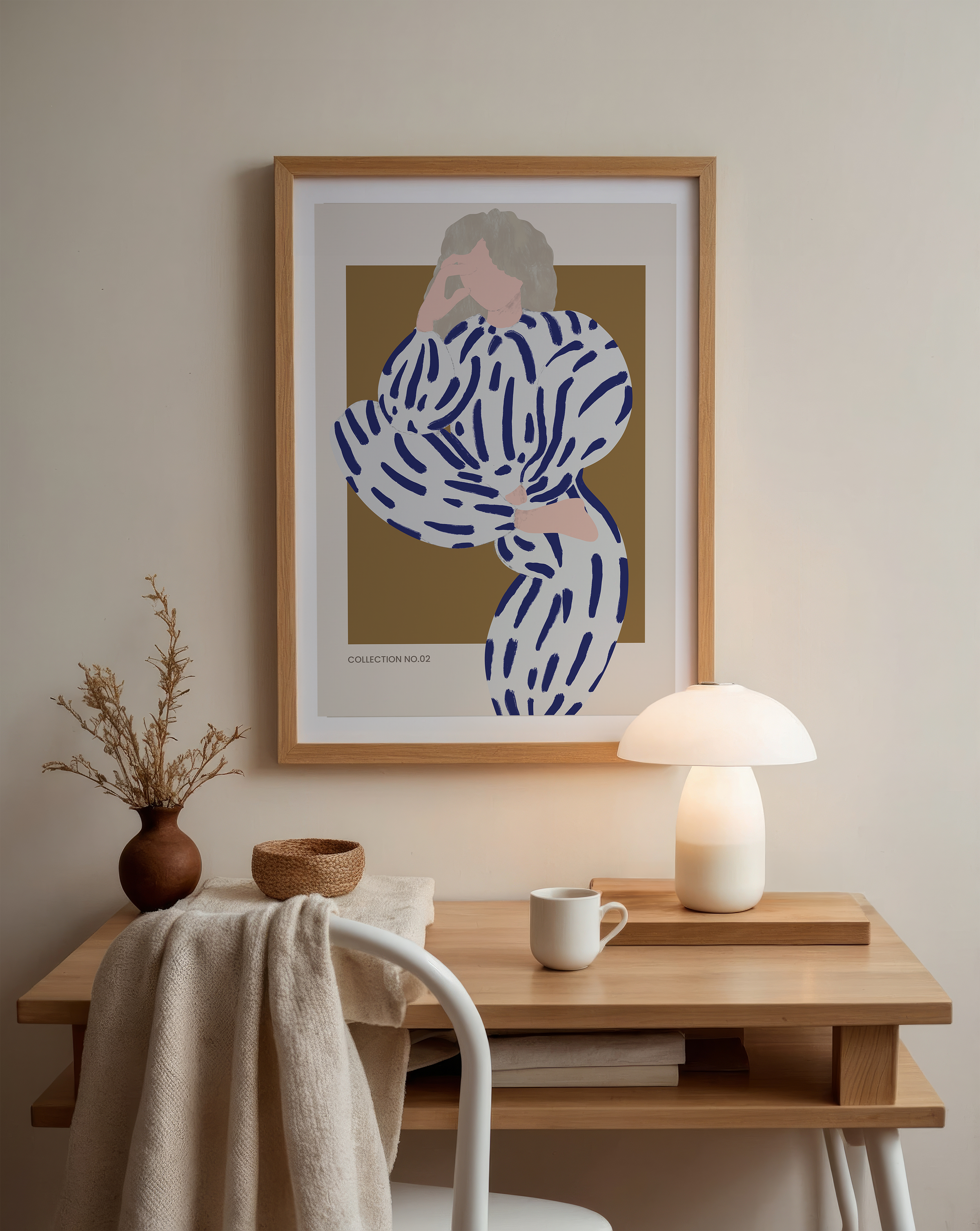Lagom Women | Blue | Art Print