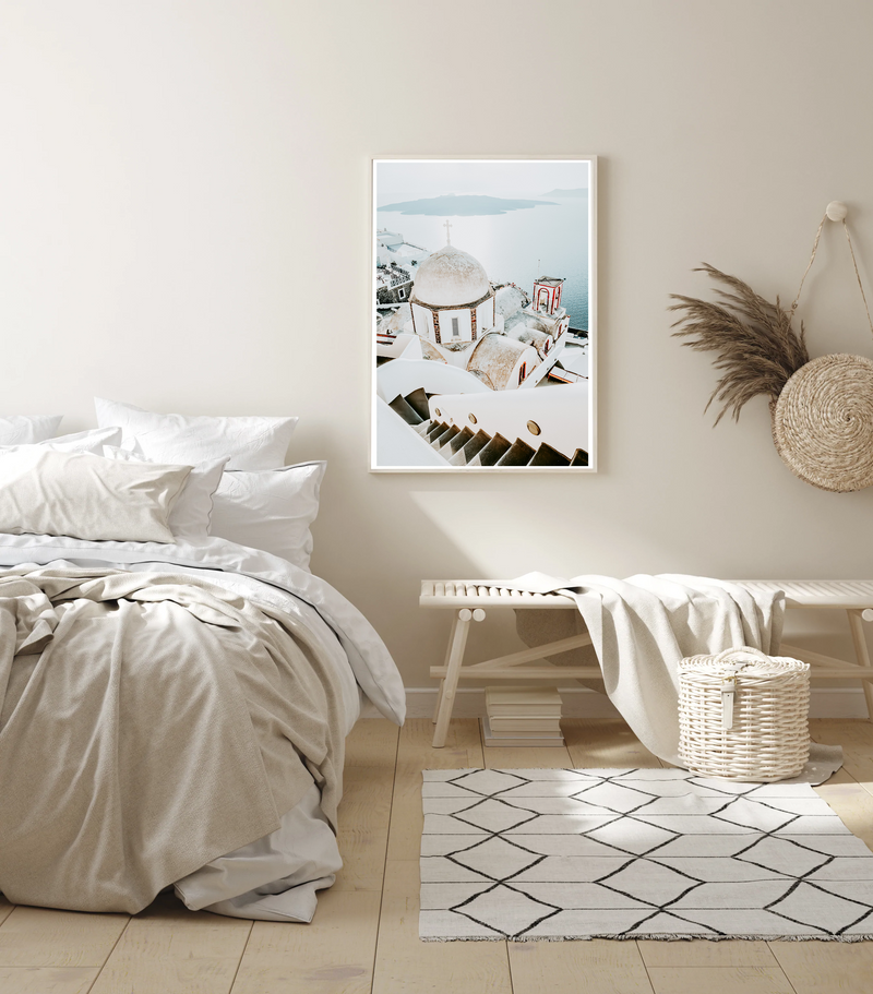 Santorini Splendor | Art Print