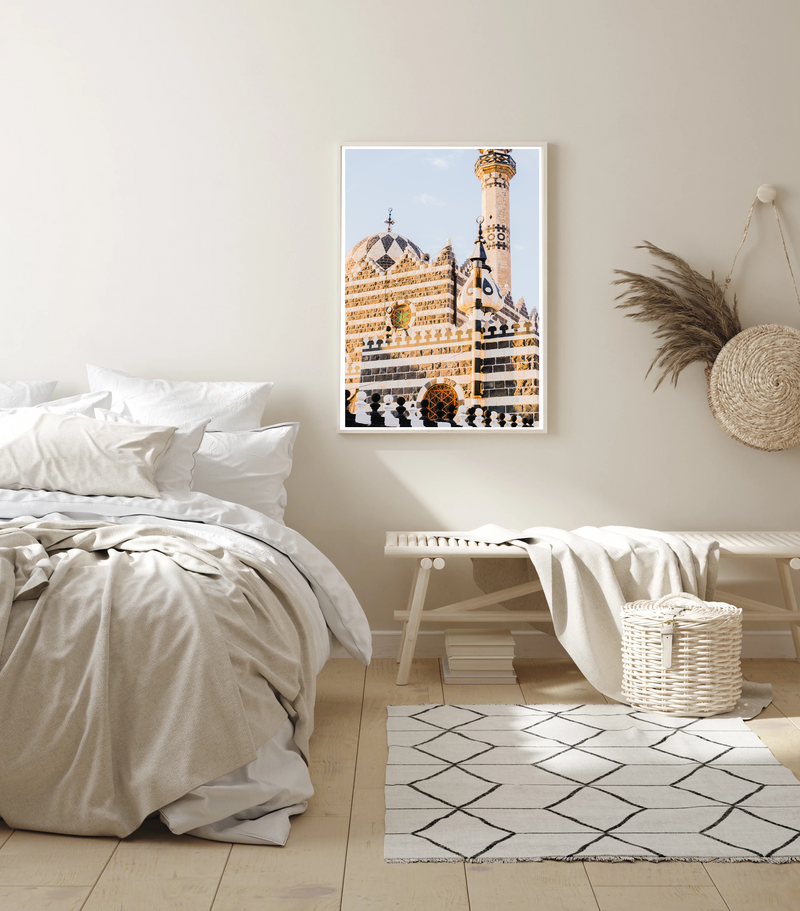 Mosque In Amman | Art Print