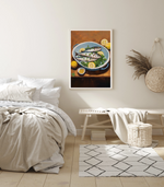 Sardines On Plate II | Art Print