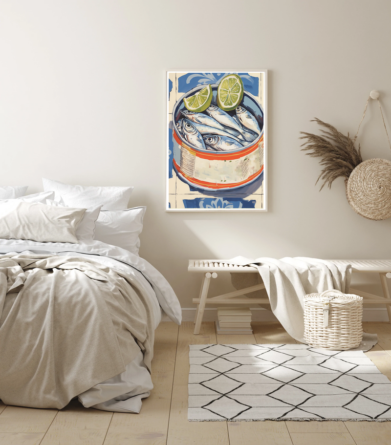 Sardines And Lime | Art Print