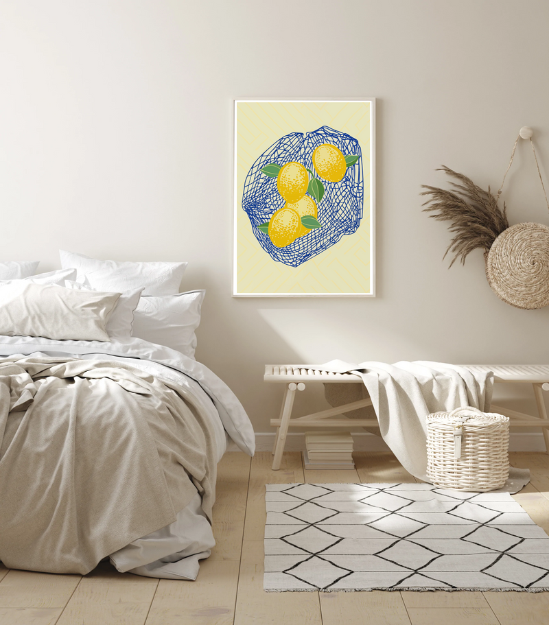 Abstract Limone II | Art Print