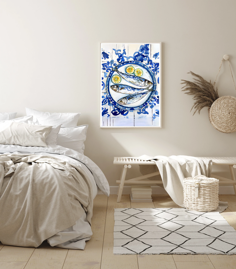 Mediterranean Sardines | Art Print