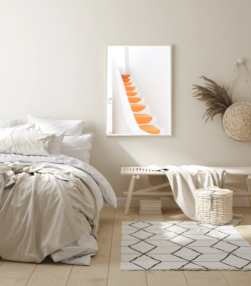 Minimalist Steps In Greece | Art Print