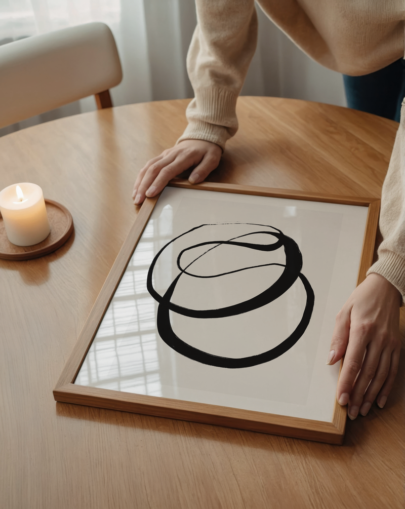 Soft Neutral V | Art Print