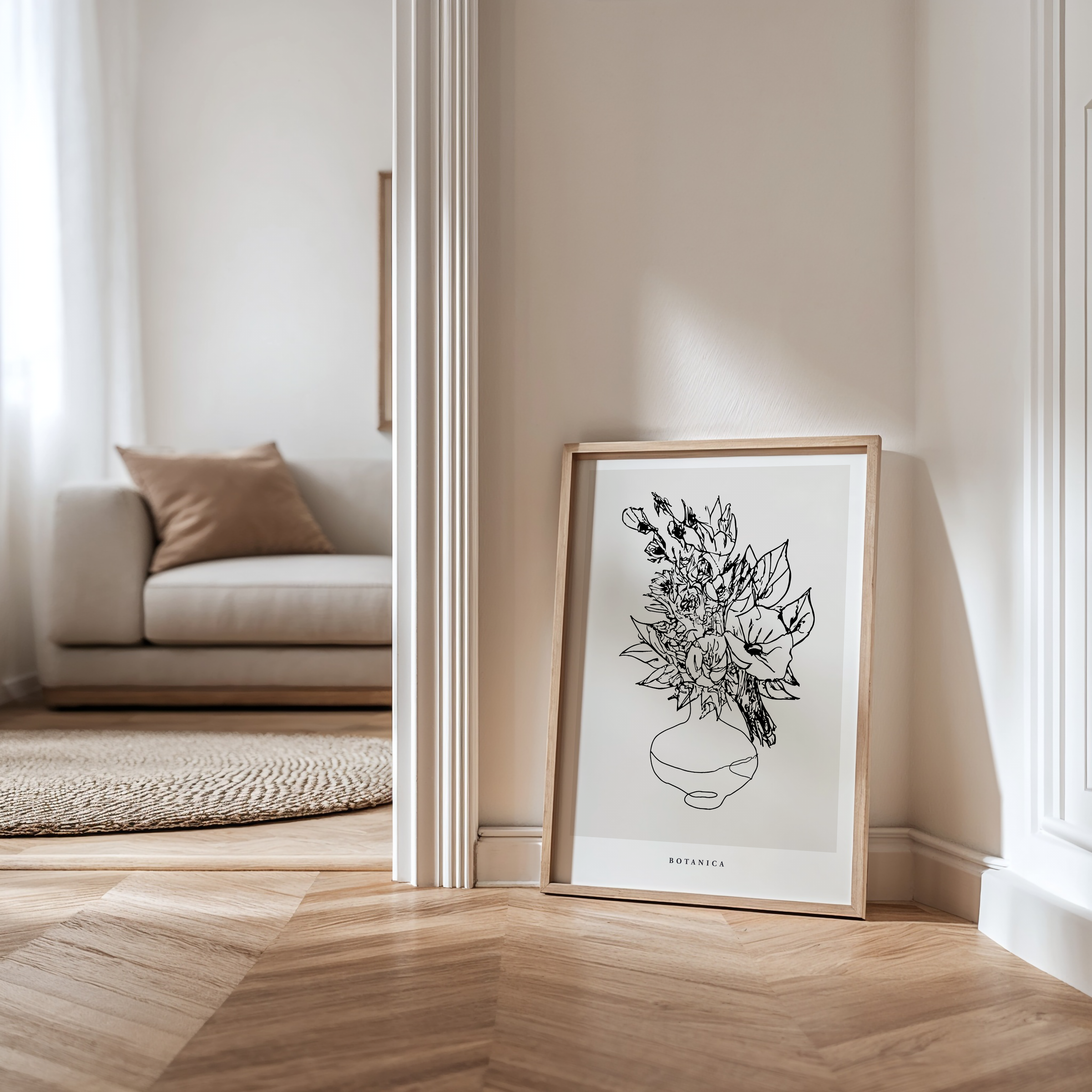 Contour Flora II | Art Print
