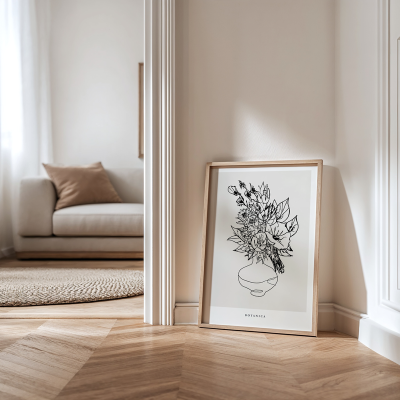 Contour Flora II | Art Print