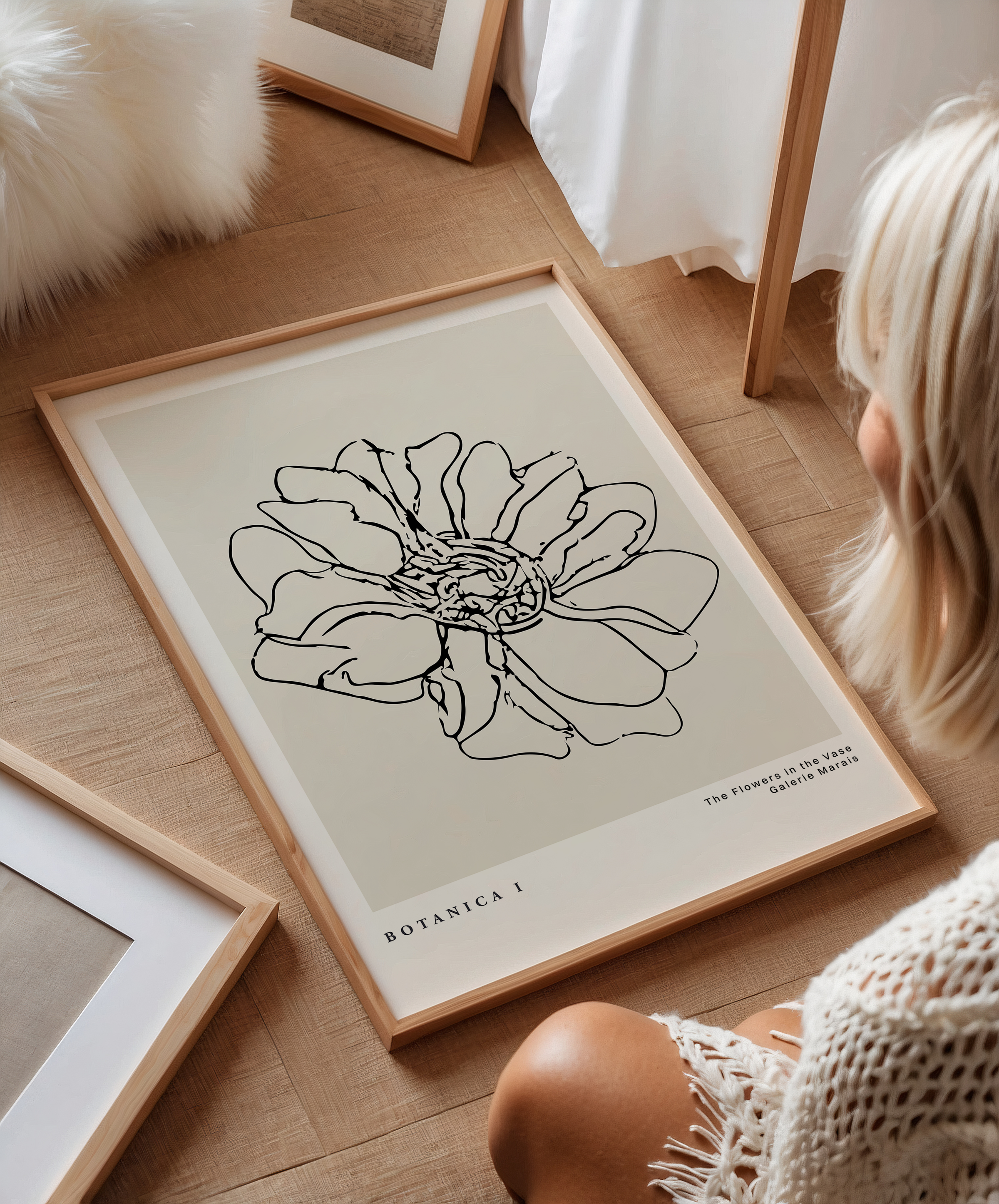 Botanic Outline I | Art Print