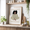 Lagom Women | Green | Art Print