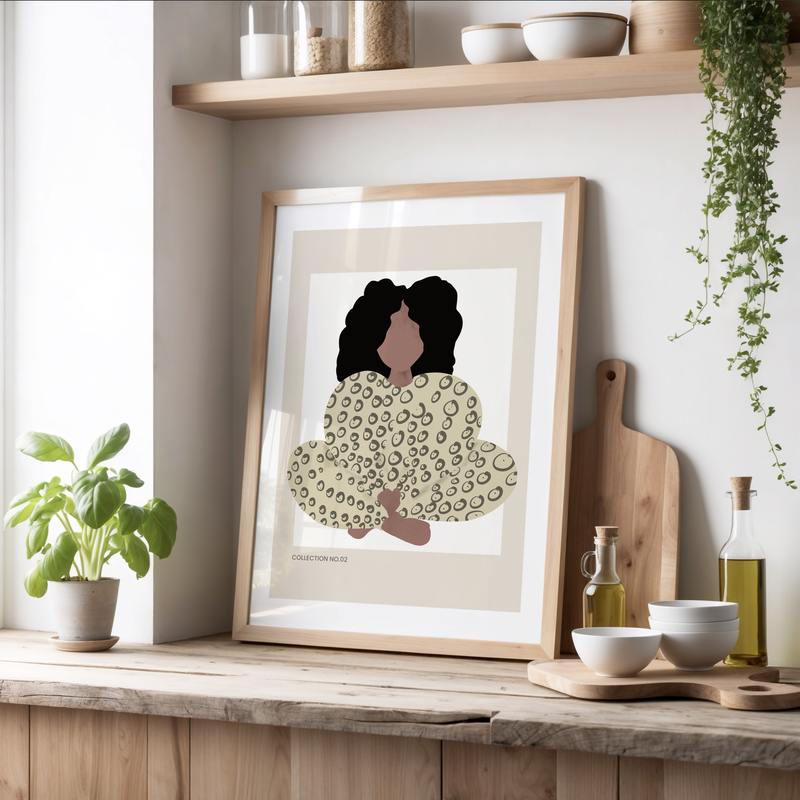 Lagom Women | Green | Art Print