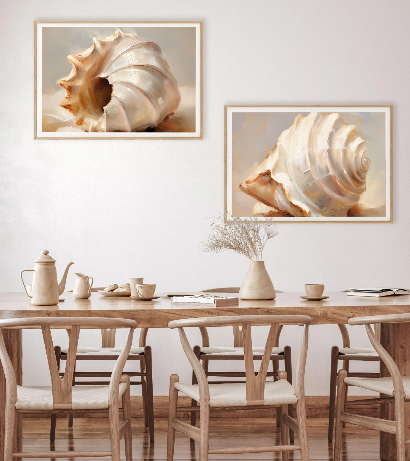 Painted Seashells III | Art Print