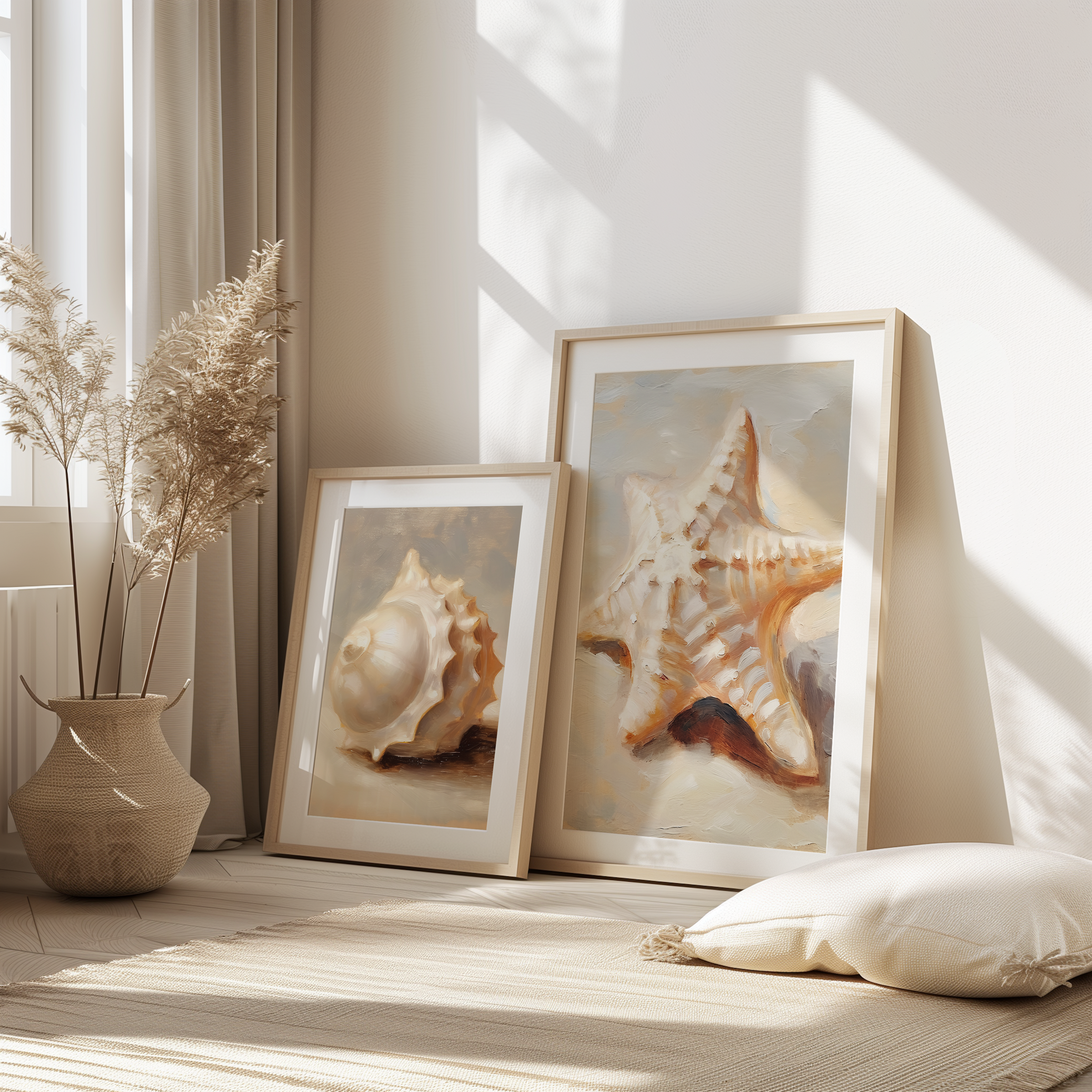 Painted Seashells II | Art Print