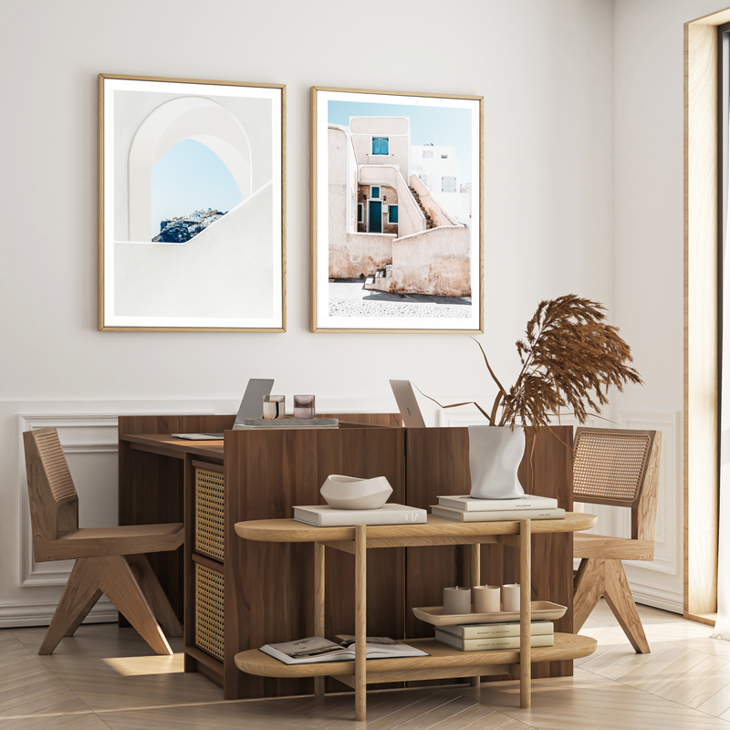 Santorini Architecture | Art Print