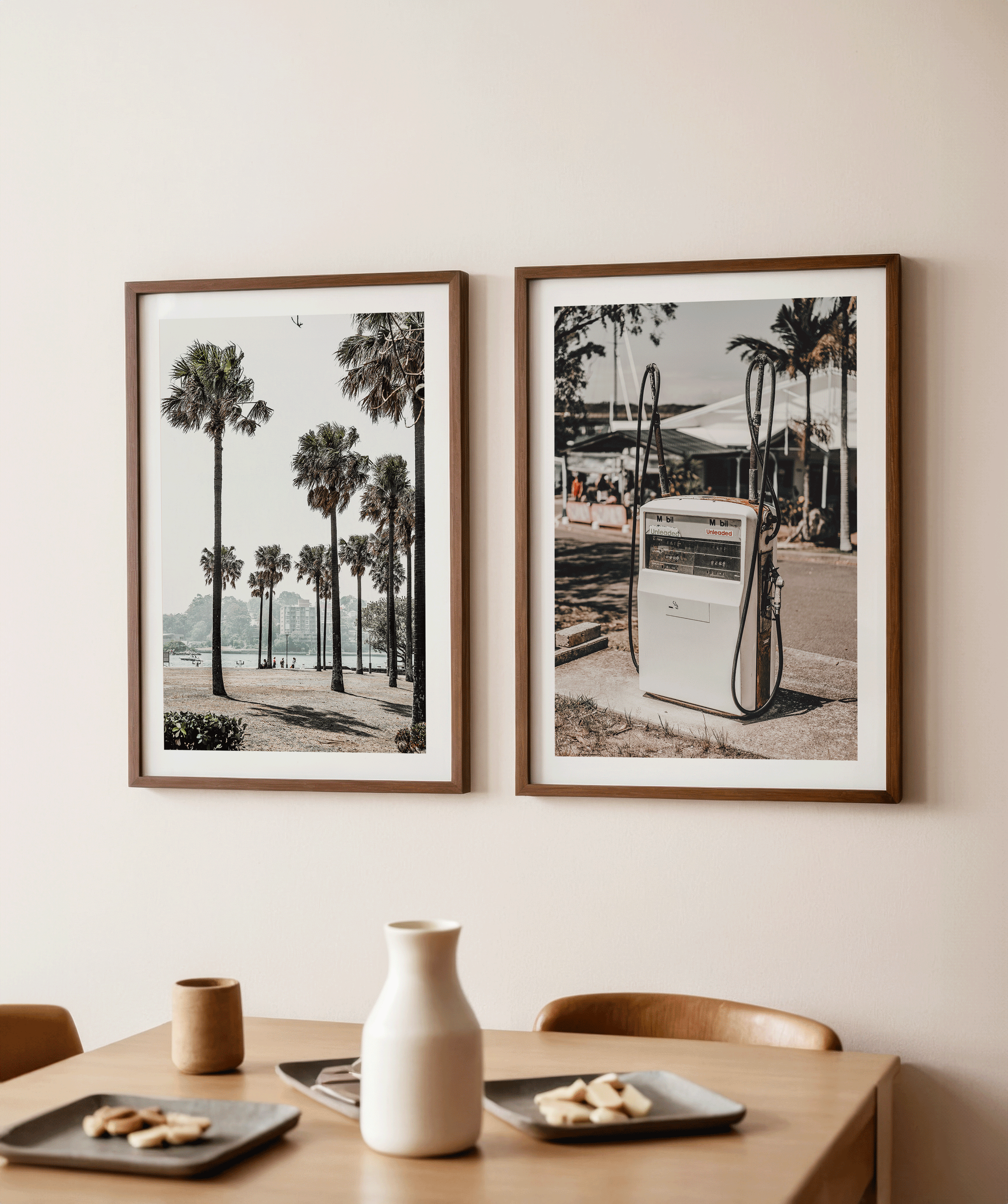 Vintage Mobil Petrol | Art Print