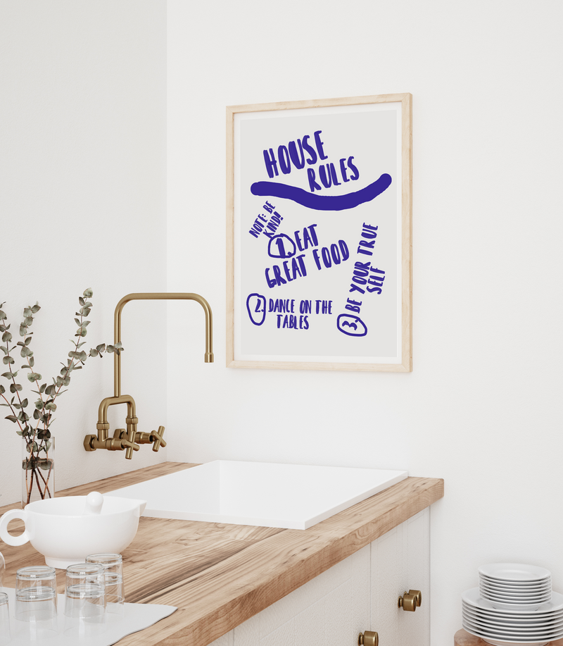House Rules | Art Print