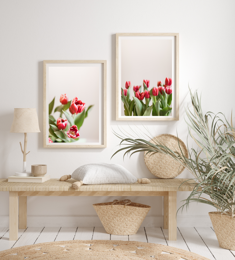 Tulips In Red I | Art Print