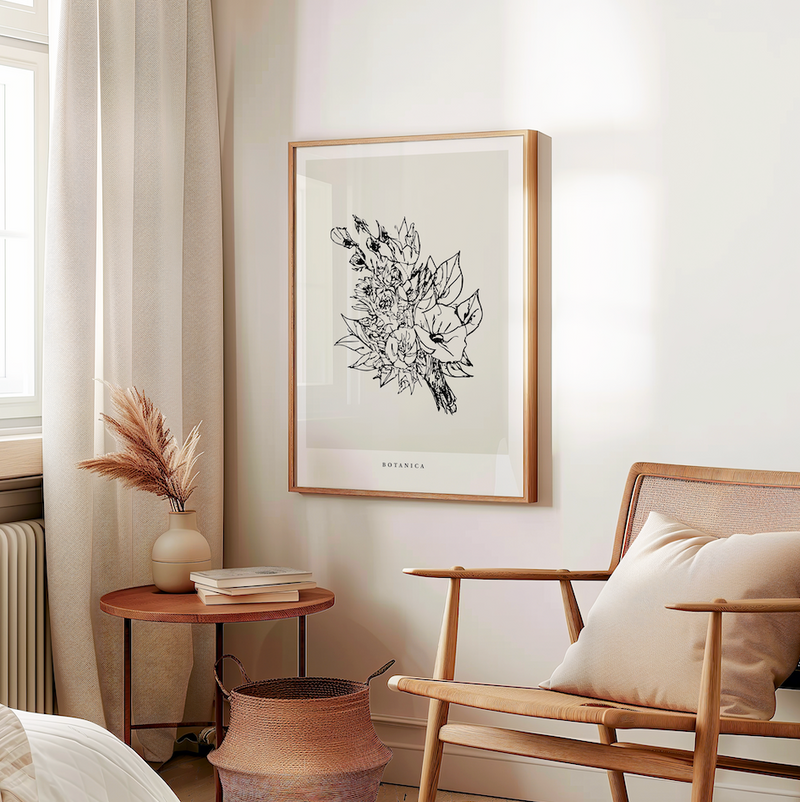 Contour Flora I | Art Print