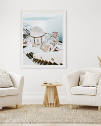 Santorini Splendor | Art Print