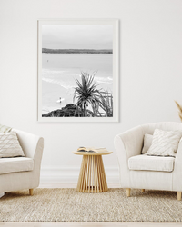 Summer In Byron | B&W | Art Print