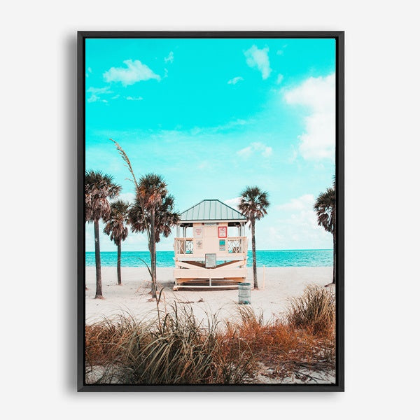 Beach Hut | Canvas Print