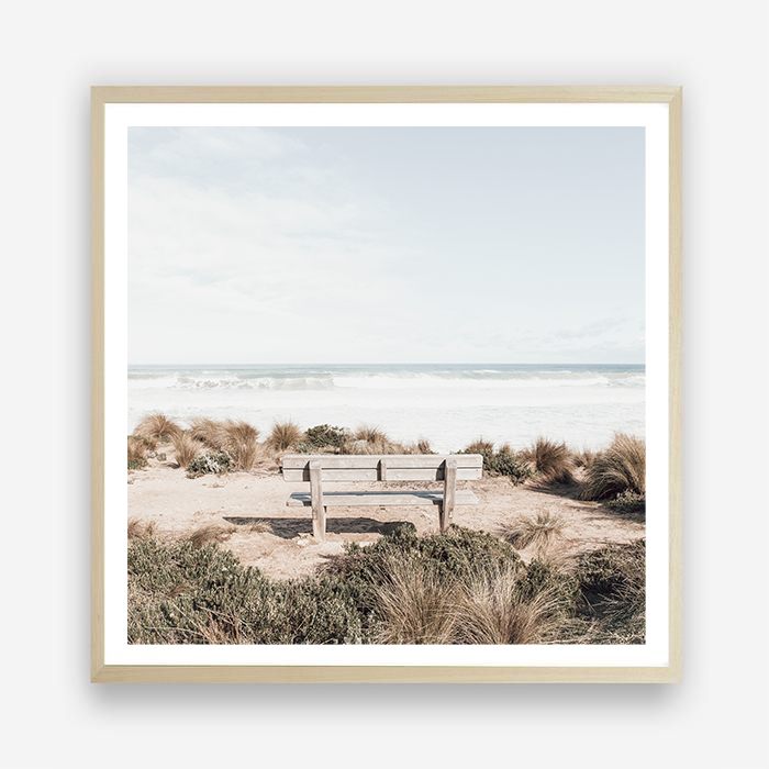 Australian Beach Shore | Square | Art Print